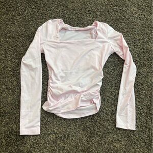 Light Pink Long Sleeve Top